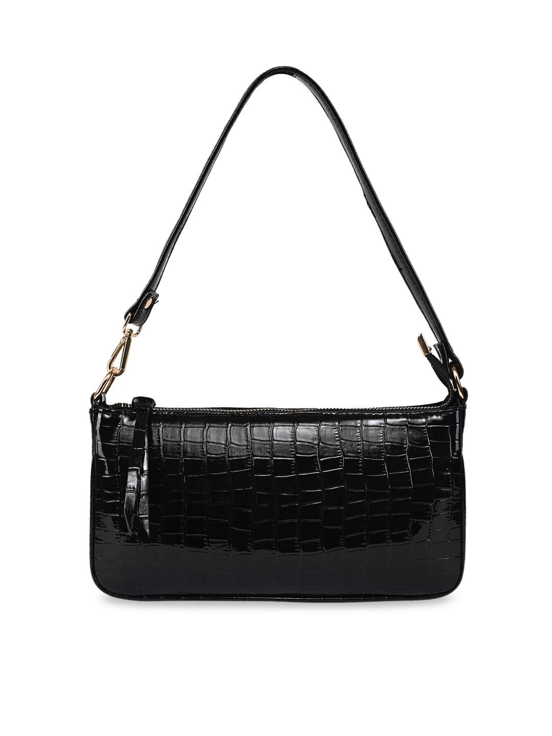 lekhx textured structured handheld bag