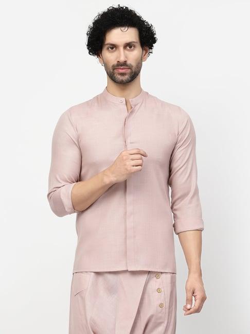 lela pink regular fit shirt