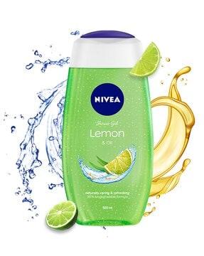 lemon & oil shower gel