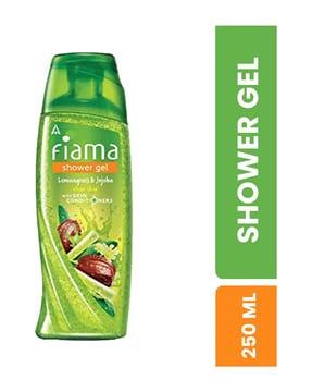 lemongrass & jojoba shower gel with skin conditioners