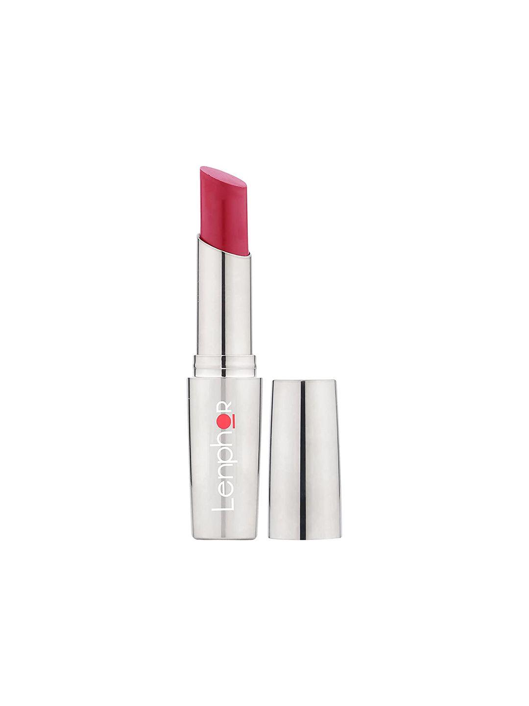 lenphor matte finish cruelty-free treasure matte lipstick with vitamin e - lure mauve 014