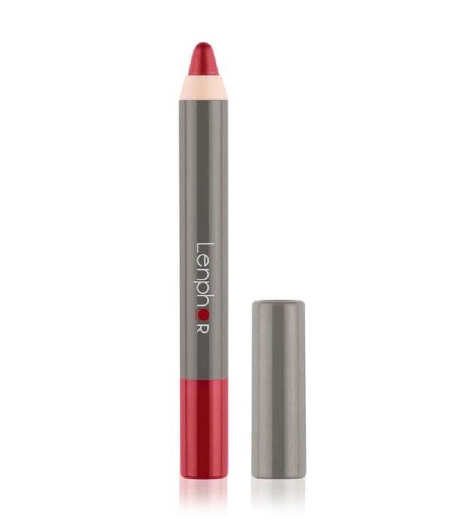 lenphor matte show-off lip crayon mad mud - 2.8 gm