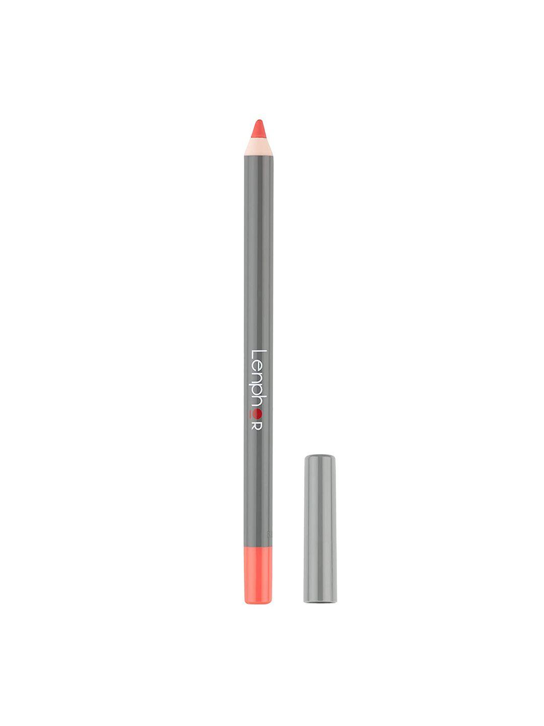 lenphor water resistant smooth texture rebel lip liner pencil - coral touch 03
