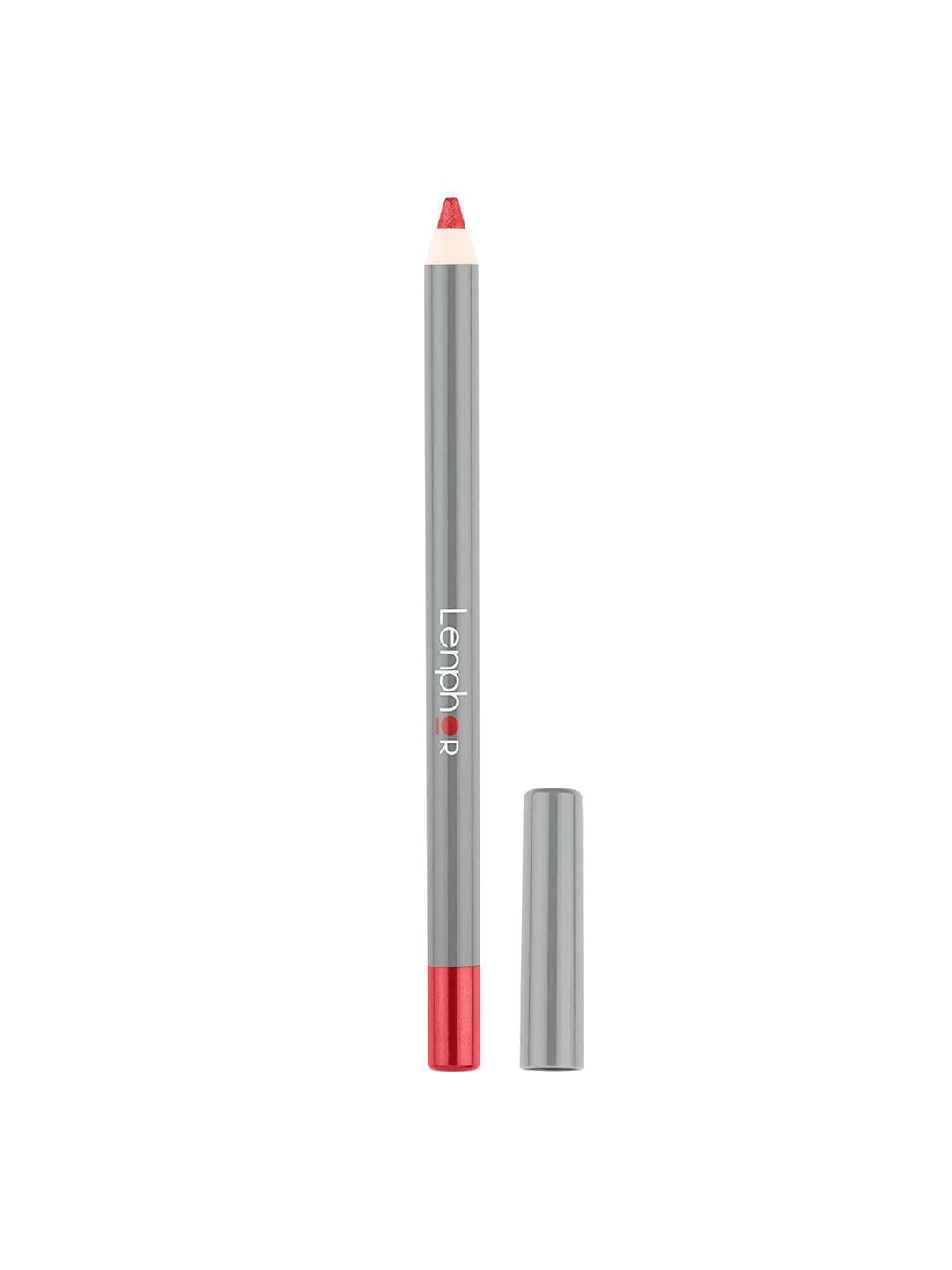 lenphor water resistant smooth texture rebel lip liner pencil - red wine 07