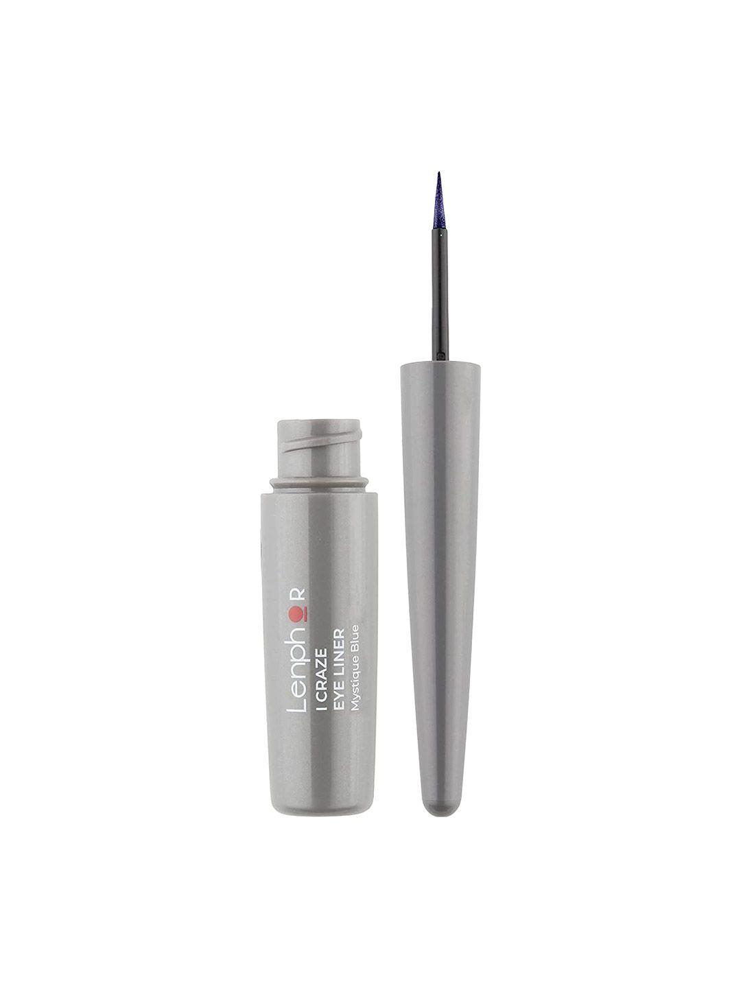 lenphor long lasting i craze liquid eyeliner 1.7 ml - mystique blue 004