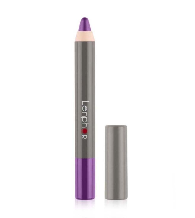 lenphor matte show-off lip crayon fairy violet - 2.8 gm