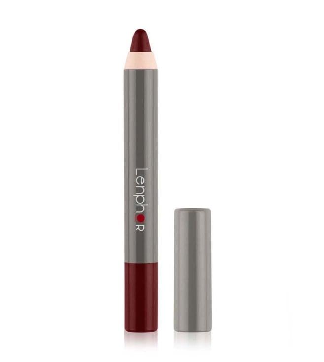 lenphor matte show-off lip crayon toffee love - 2.8 gm