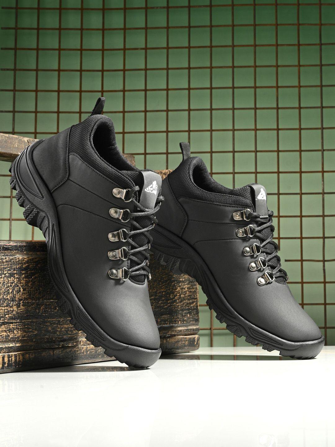 leo's fitness shoes men heeled hiking boots