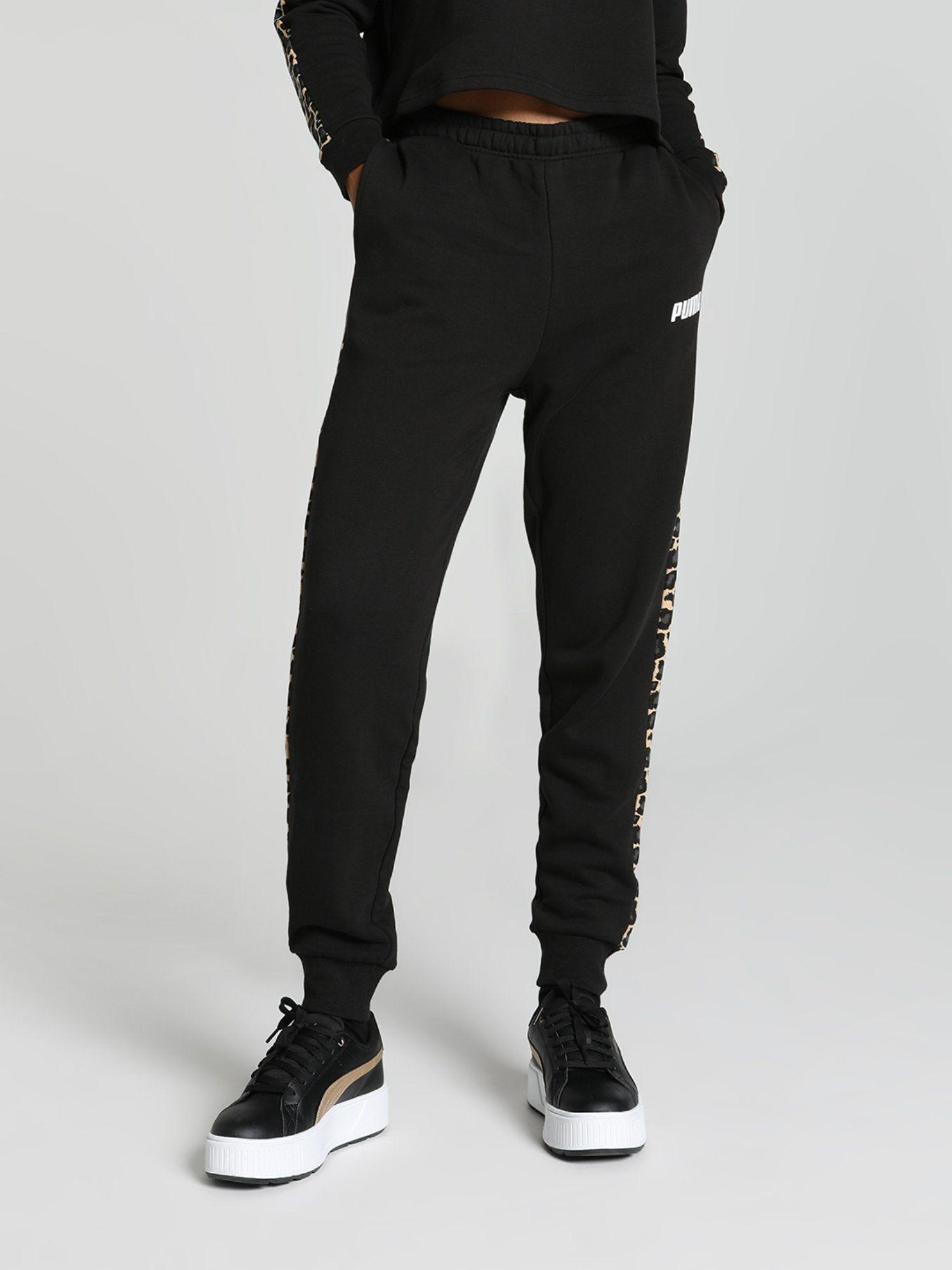 leo women black sweatpant