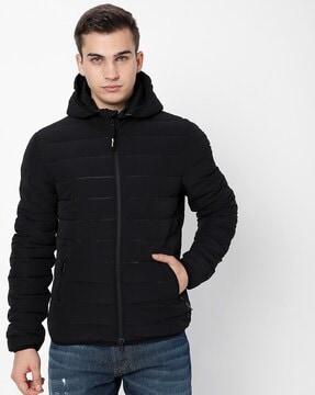 leonardo fs quilted zip-front jacket