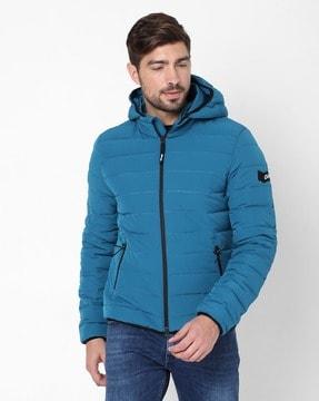 leonardo fs quilted zip-front jacket