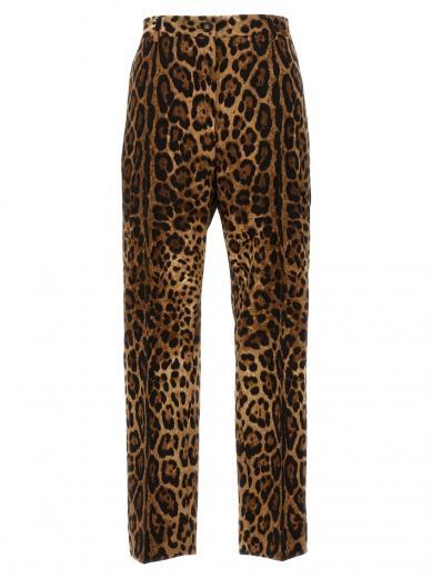 leopard print animalier pants