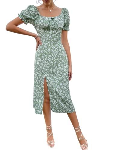 leriya fashion womens rayon women western dresses regular fit lf-wd-1039 (lf-wd-1039_green_l)