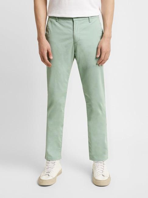 levi's 511 green slim fit chinos