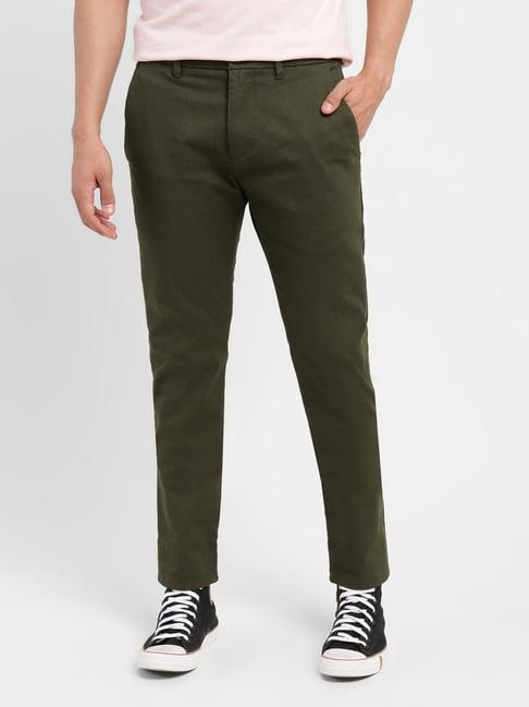 levi's 512 olive slim fit chinos