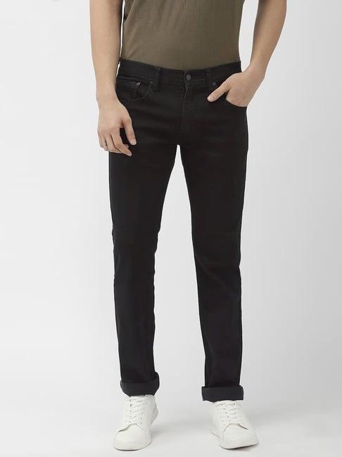 levi's 65504 pebble black skinny fit jeans