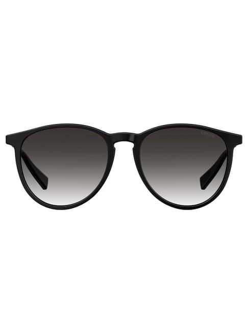 levi's black round sunglasses for women