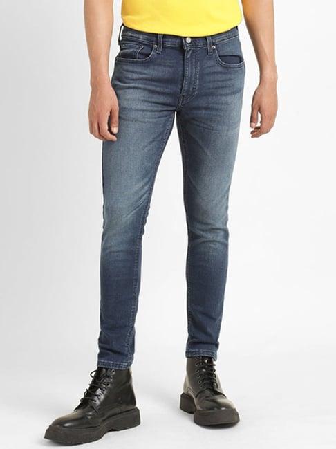 levi's blue skinny fit jeans