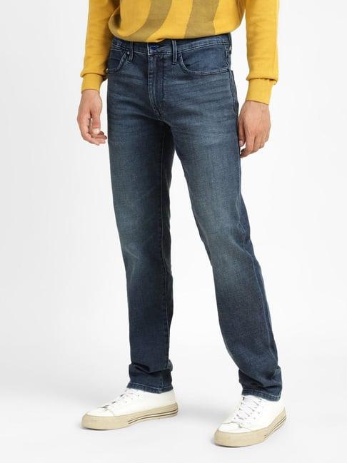 levi's blue slim fit jeans