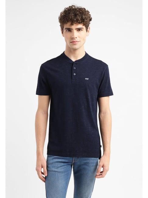 levi's blue slim fit t-shirt