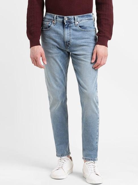 levi's blue slim tapered fit jeans