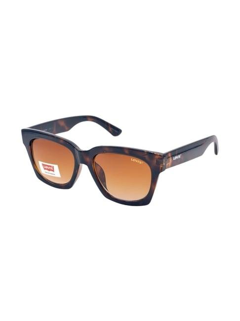 levi's brown wayfarer uv protection sunglasses for men