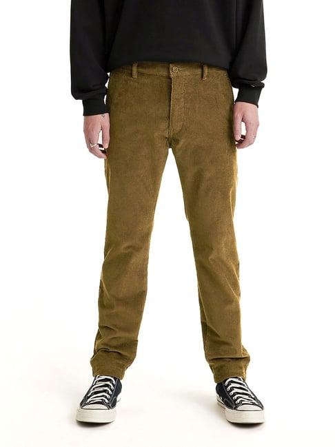 levi's green slim fit chinos