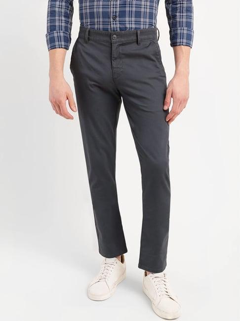 levi's grey slim fit trousers