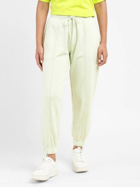 levi's light mint green relaxed fit mid rise regular joggers