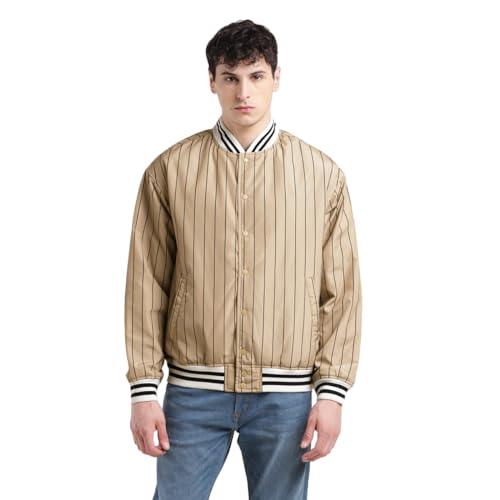 levi's men's a-line coat (a5841-0001_beige