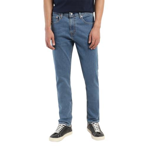 levi's men's slim jeans (a7086-0080_light indigo_32)