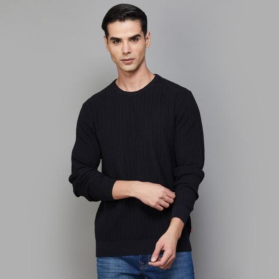 levi's men knitted pullover sweater