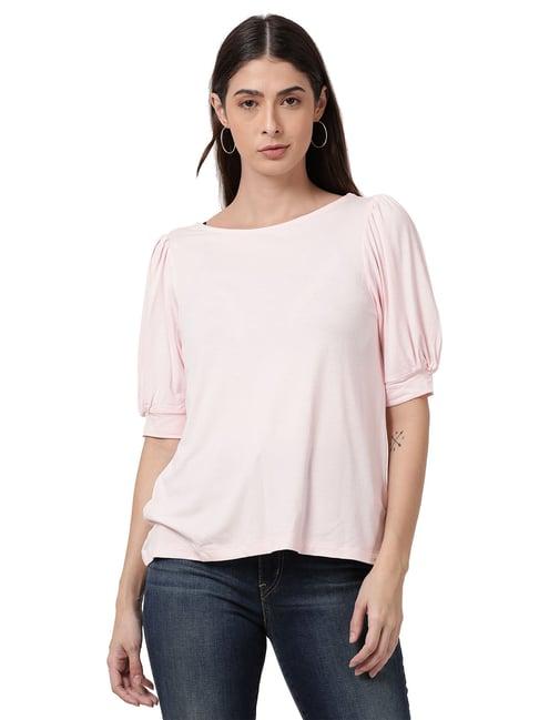 levi's pink cotton top