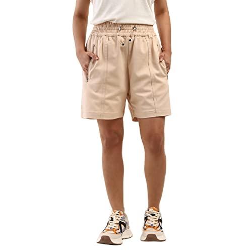 levi's women's board shorts (a3578-0000_ivory cream_l)