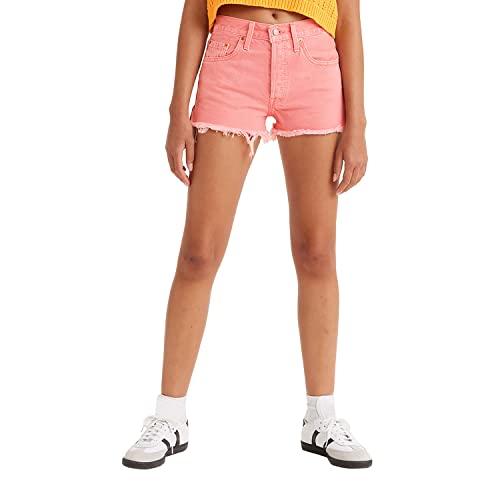 levi's women's hybrid shorts (56327-0329_pink