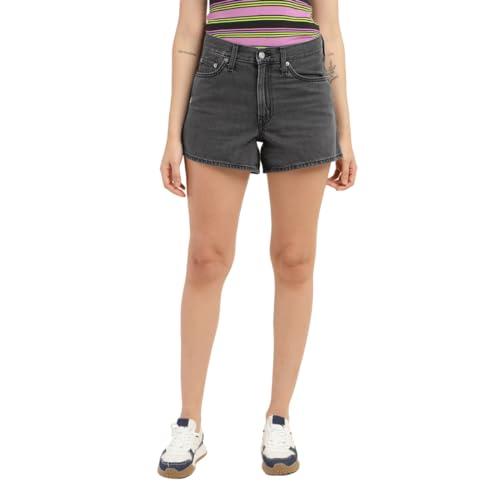 levi's women's hybrid shorts (a5258-0003_grey