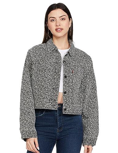 levi's women's maxi coat (a4612-0000_s_grey