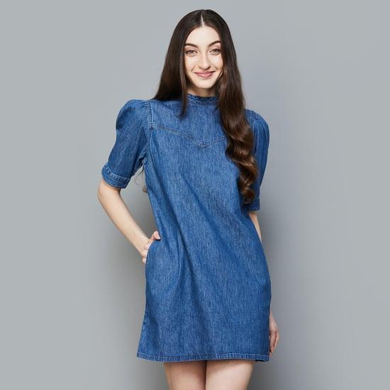 levi's women washed mini dress