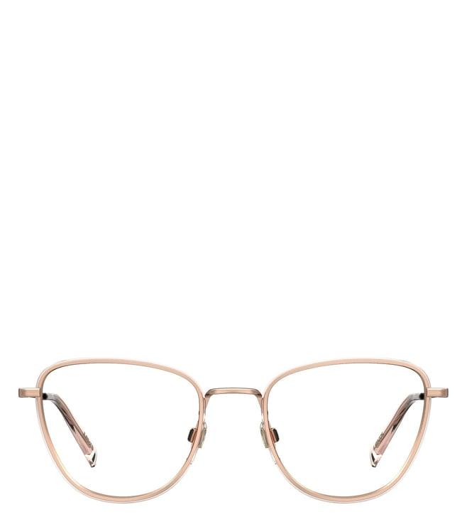 levi-s 104671py35421 gold seasonal cat eye eye frame for women