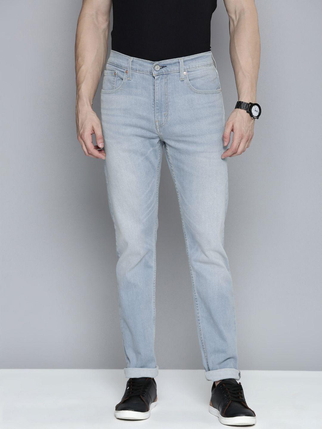 levis men 512 slim fit heavy fade stretchable jeans