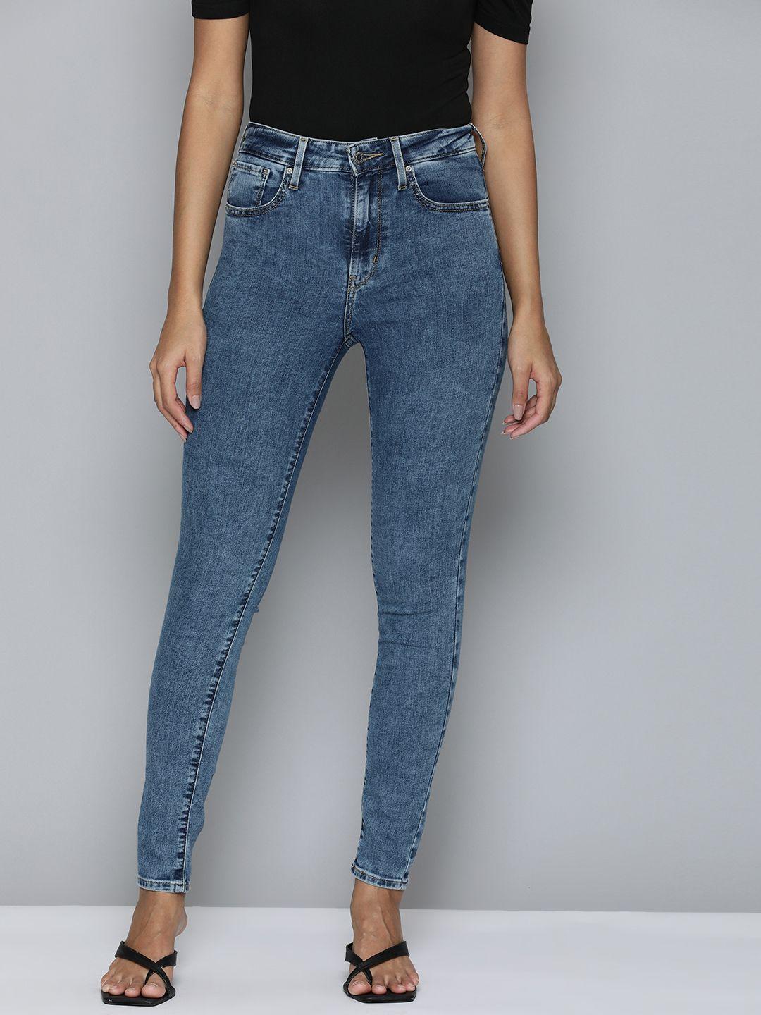 levis women faded jeans