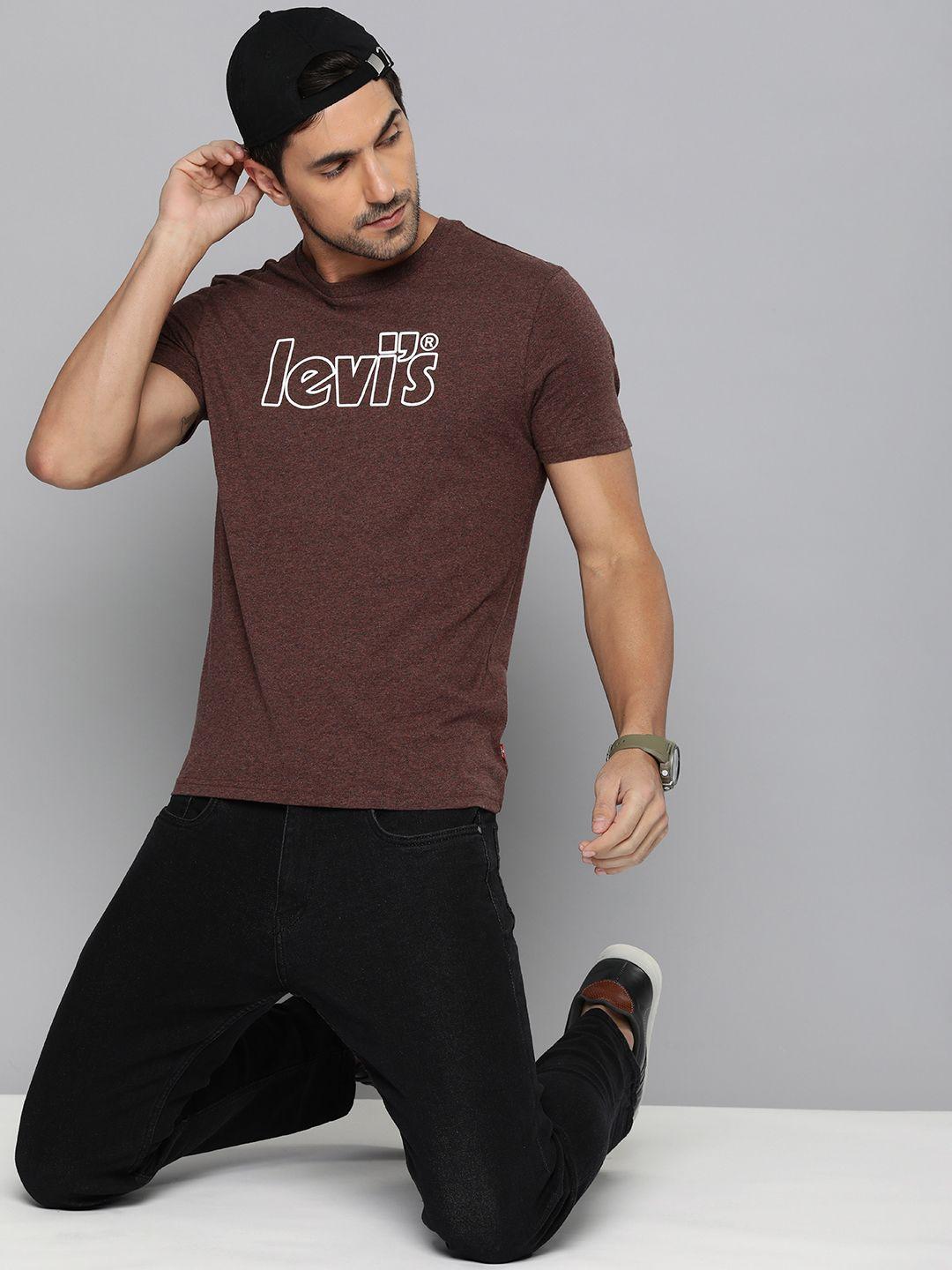 levis brand logo printed t-shirt