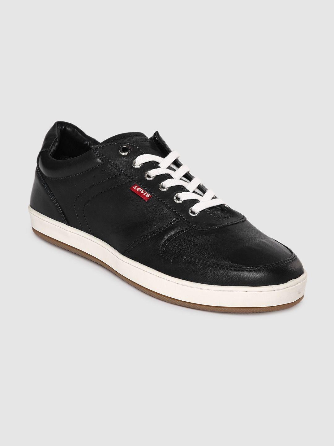 levis men black sneakers