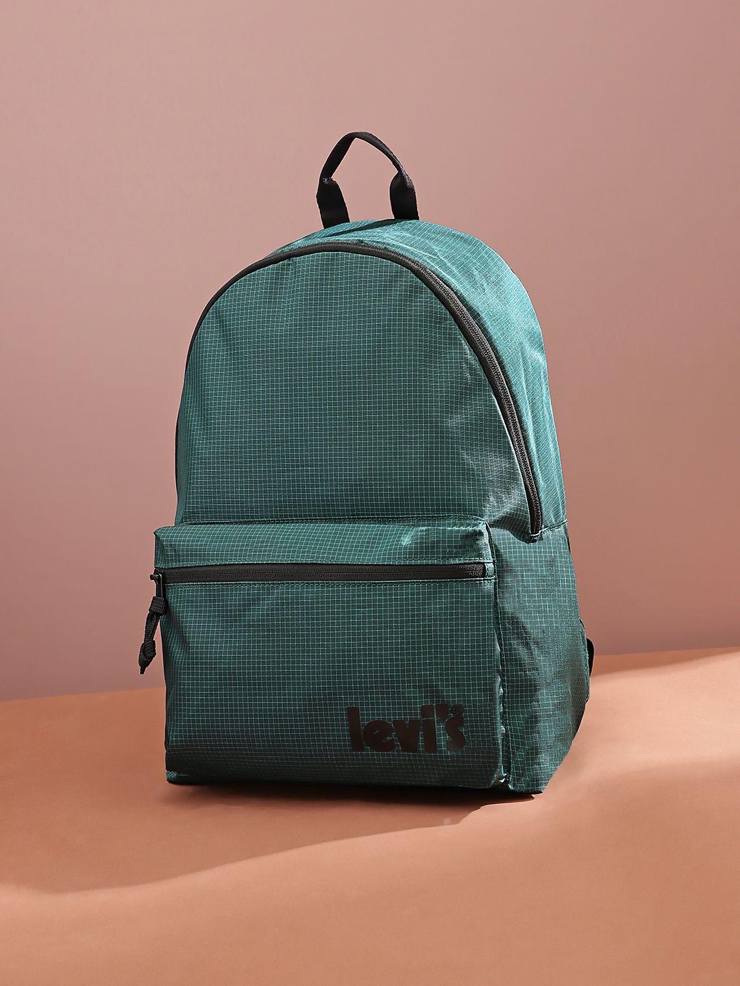 levis men checked backpack - 35 ltr