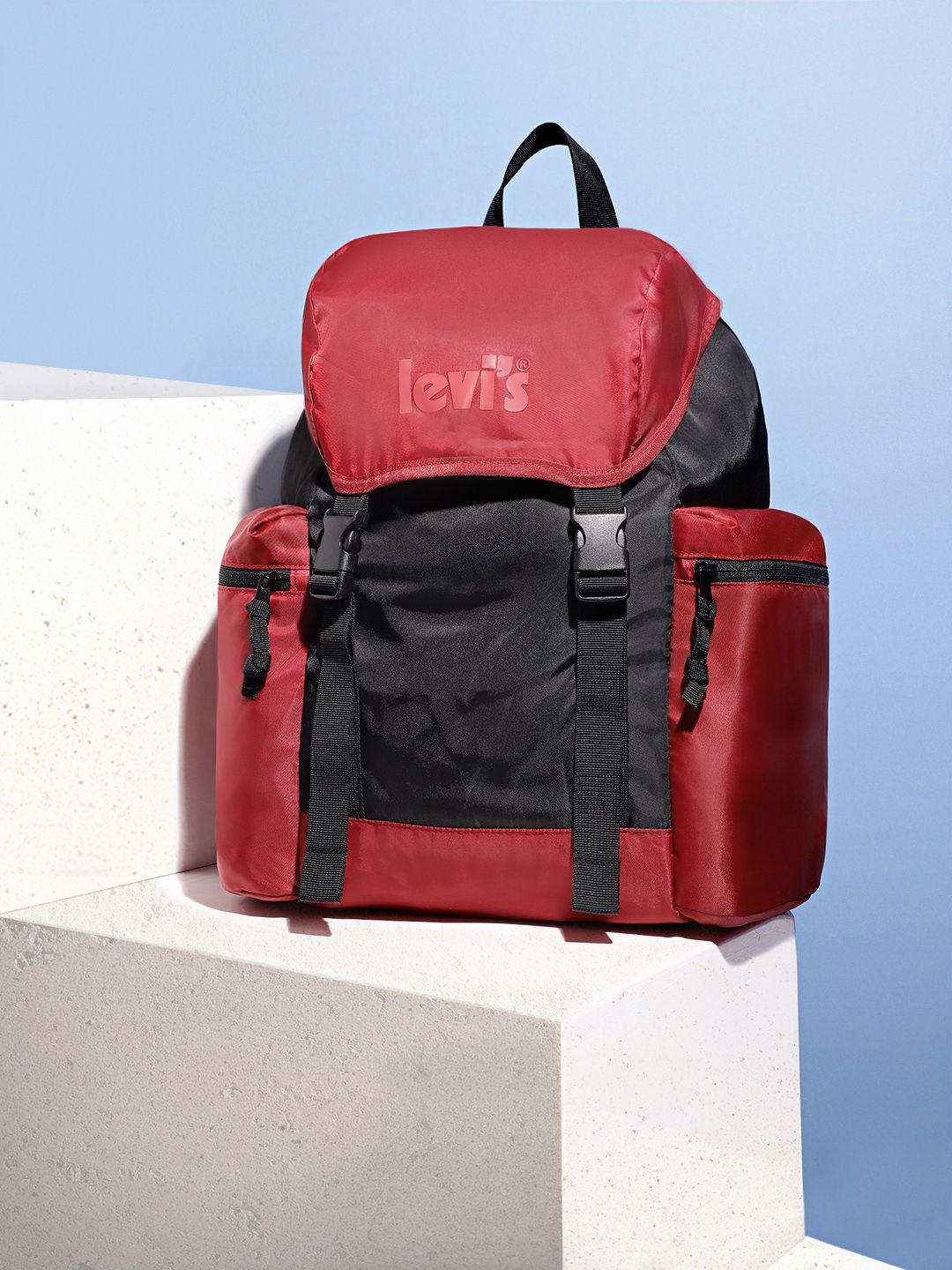 levis men colourblocked backpack - 35 ltr