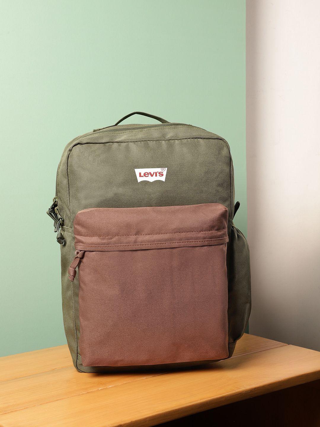 levis men colourblocked backpack - 9.5 ltr