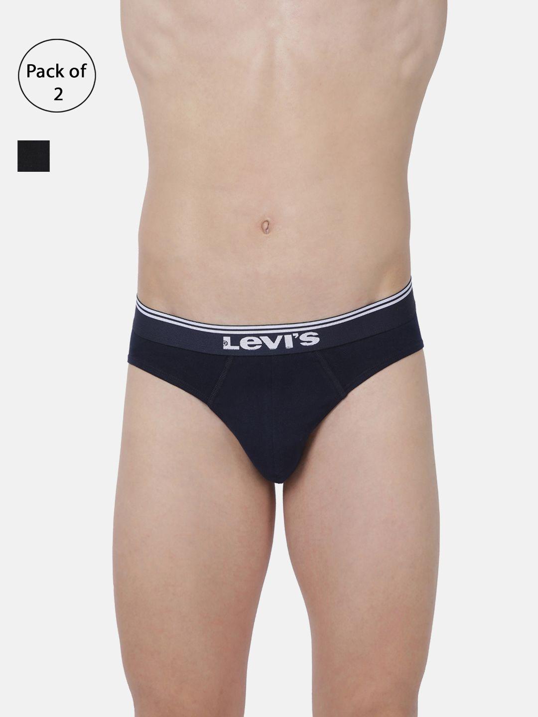 levis men pack of 2 solid briefs bf-200sf-2pk-style-017-439