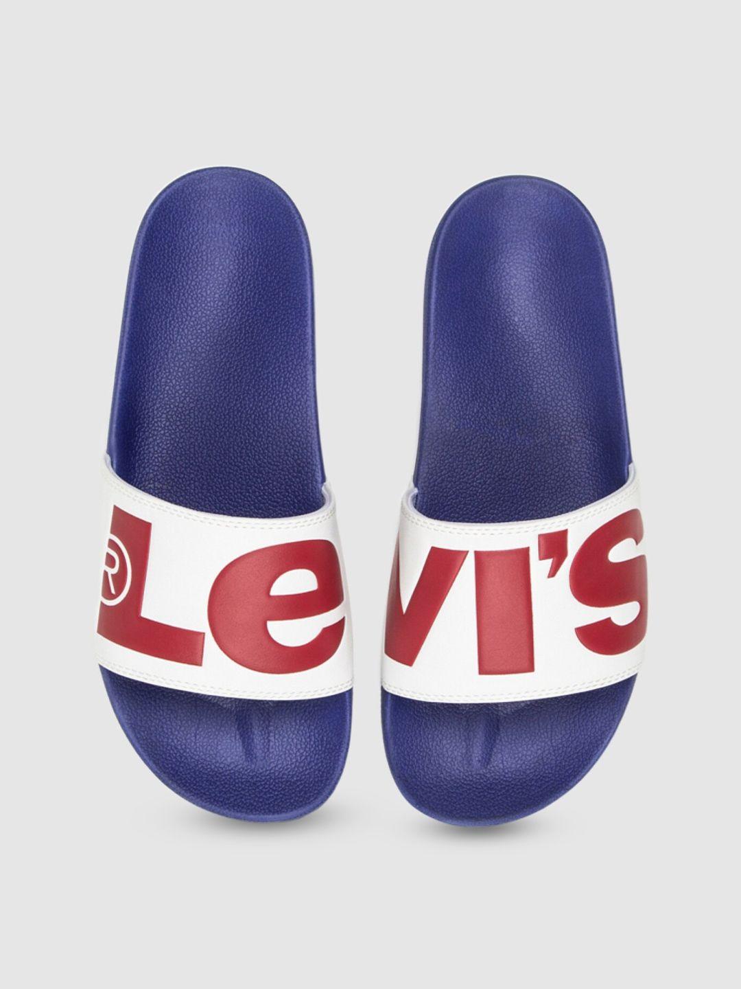 levis men printed sliders