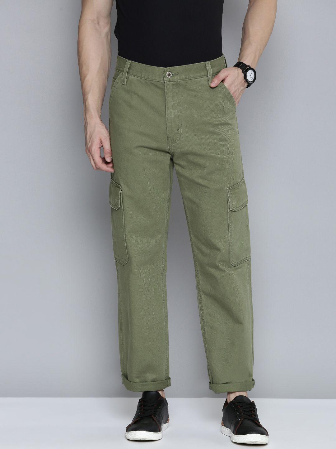 levis men relaxed loose fit cargo trousers