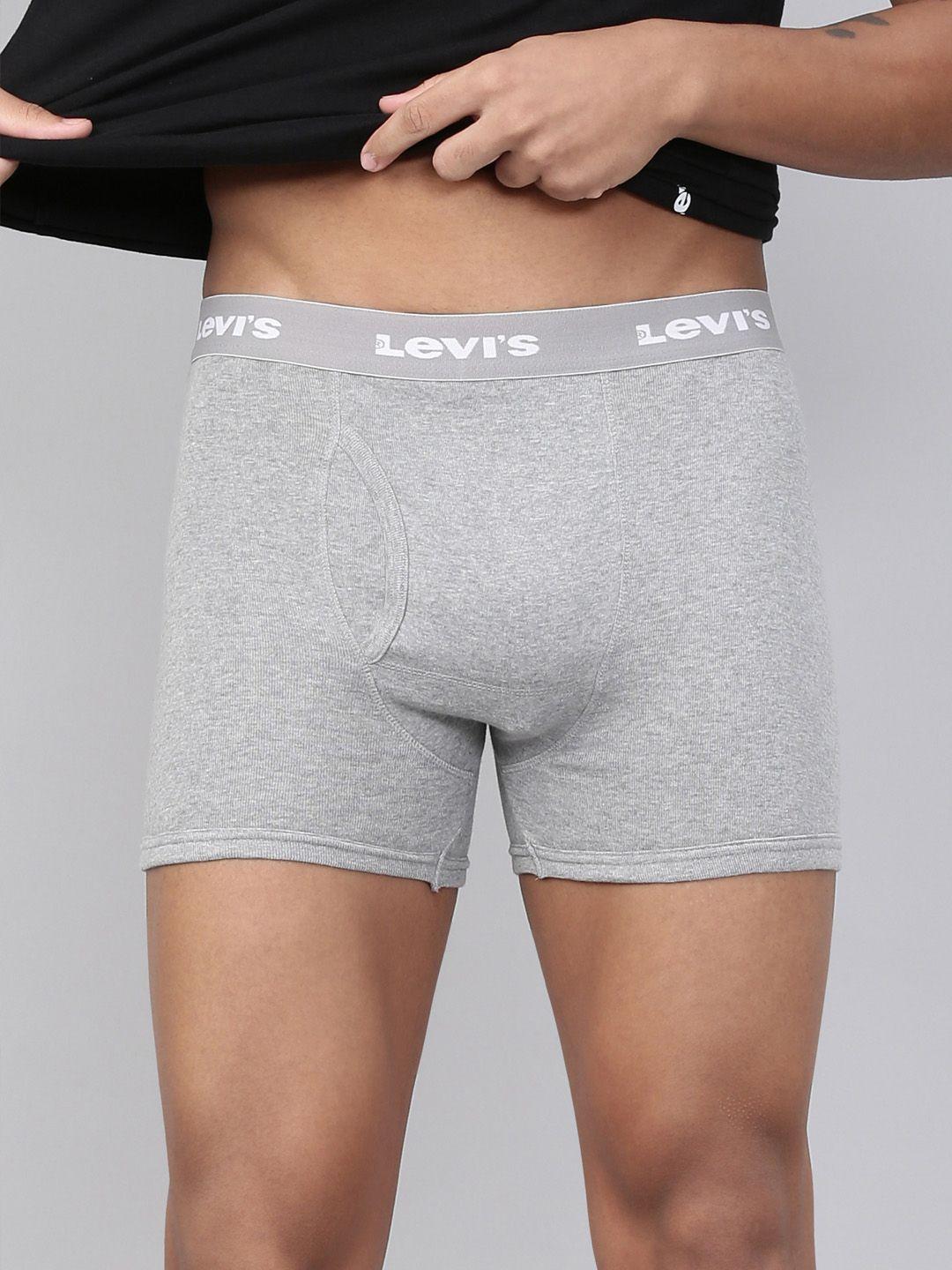 levis smartskin technology cotton trunks with tag free comfort #001-boxer brief